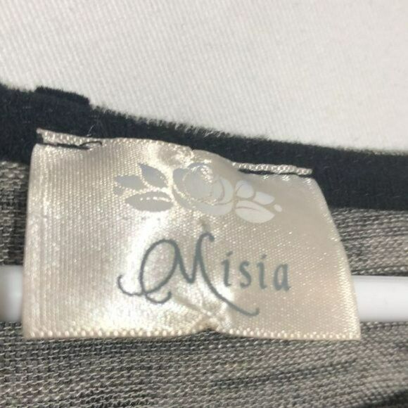 Misia Floral Velvet Embossed Layered Tunic Size S - Picture 6 of 7